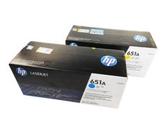 HP 레이저젯 엔터프라이즈 700 컬러 MFP M775 시리즈 651A CE341A 사이언 CE342용 오리지널 토너 카트리지