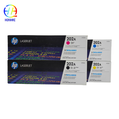 HP Color LaserJet Pro M254dw MFP M281cdw, M281fdw CF500A CF501A CF502A CF503A 프린터 부품용 정품 레이저 토너 카트리지 202A
