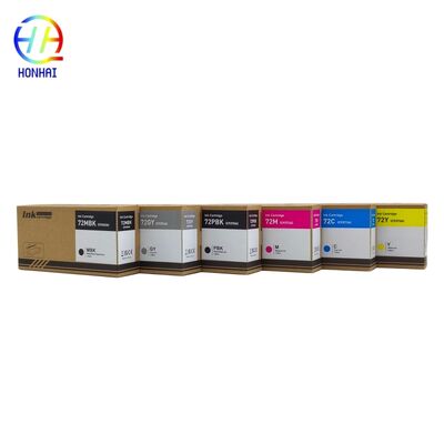 HP 72 잉크 카트리지 세트 6색, DesignJet T610 T770 T1200과 호환, 변색 방지 출력